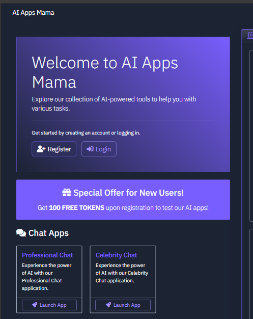 AI Apps Mama